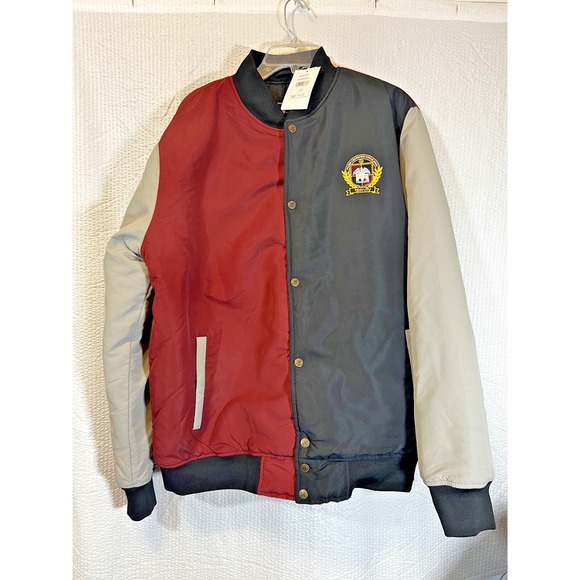 Other - NWT Born Fly ColorBlock Red Black Jacket‎ Pockets Large Hit Men's Sz XXL 2XL